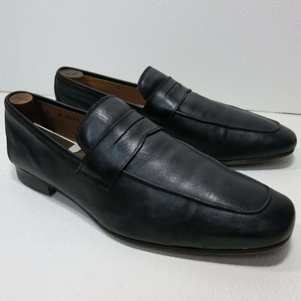 John W. Nordstrom Leather Driver Moccasin Loafers Men's Footwear Dress Shoes 8